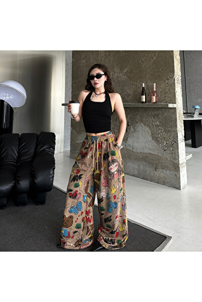 Touz Moda Cartoon Design Unisex Baggy Tracksuit