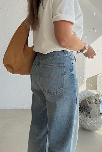 ELVAN TOLON Blue Distressed Jeans