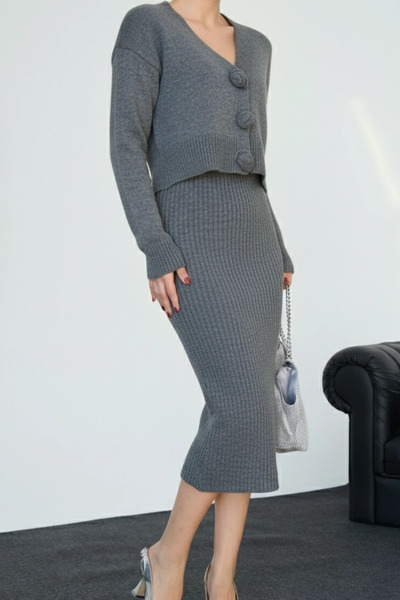 cemo Women's Knitted Short Cardigan Sweater