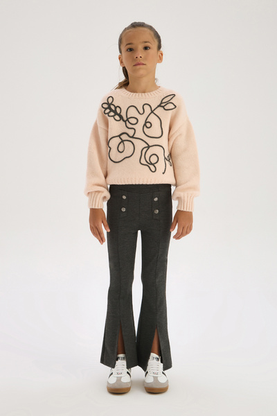 Tyess Girl Anthracite Trousers