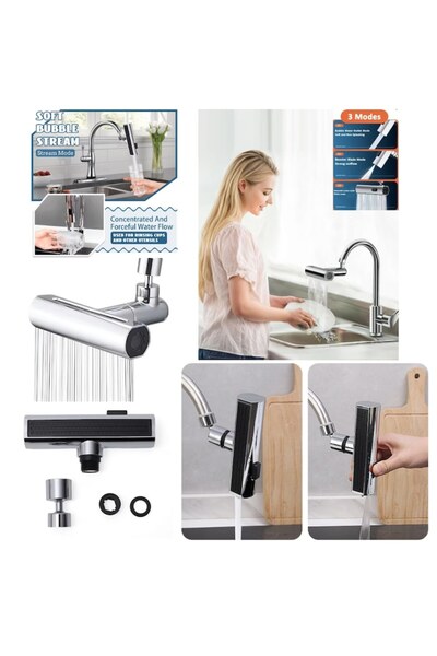 FOTOFUN SET Electric Faucet with Digital Display, Instant Hot Water + Water Saver Set