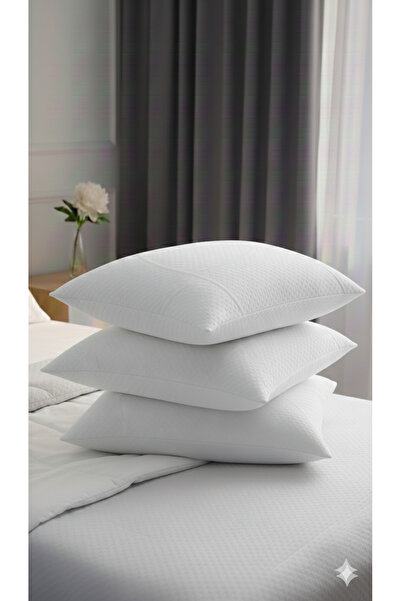 Opalin 3 ADET 1200 GRAM COTON YASTIK ORTOPEDİK COTTON YASTIK FERMUARLI KILIFL...