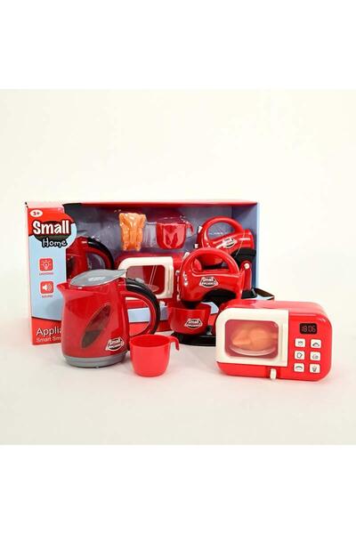 OEM Set Electrocasnice de Jucărie – Bucătărie Mini pentru Copii, cu Funcții R...