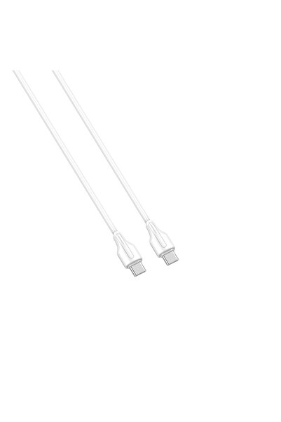 LDNIO LC-121-C 65W Type-C to Type-C USB Cable 1m (PD/QC Fast Charging)