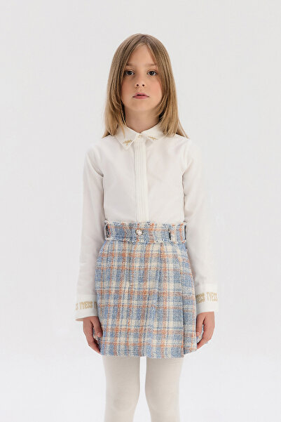 Tyess Girl Ecru Shirt