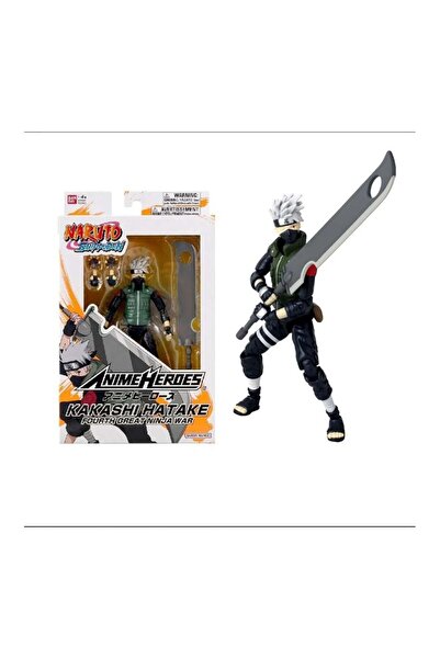 BANDAI Anime Heroes Naruto Kakashi Hatake 6,5 İnç