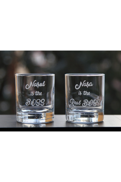 Astrid Deco Set of 2 whiskey glasses - Nasi - Boss