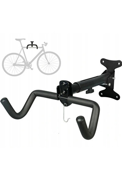 SERSIMO Πτυσσόμενη βάση ποδηλάτου για τοίχο, με ρυθμιζόμενη γωνία, μεταλλική,...