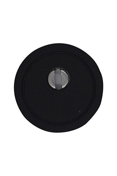 Selim Yapı Irmak Model Kalite Çelik Kapı Barel Muhafazası Siyah - Çelik Rozet