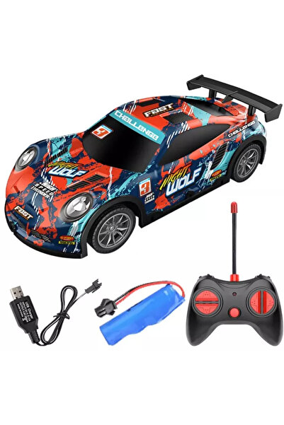 zola Remote Control Racing Car Set - Porsche model, lights, 6+ years