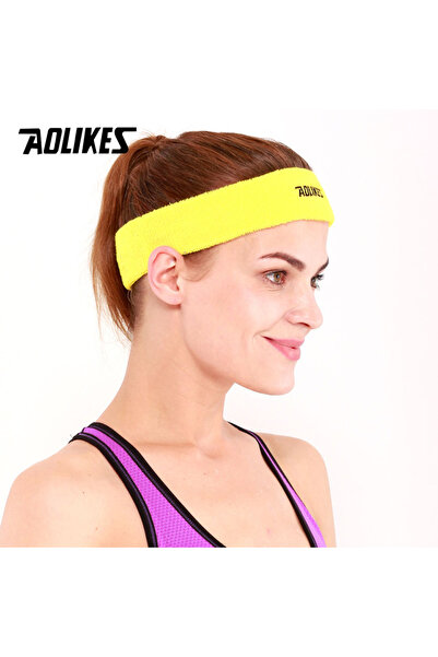 Aolikes عصابة رأس قطنية عالية الجودة من Choice Yellow، قطعة واحدة، للرجال وال...