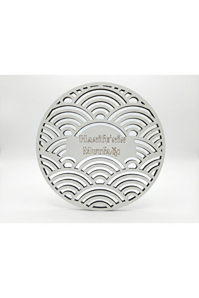 Tahtagurusu Kişiye Özel İsimli Ahşap Nihale - 20x20 cm Dekoratif Mutfak Ürünü...