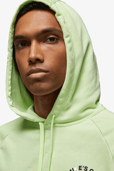 Nike Jordan Dri Fit Sport Bc Men's Fleece Hoodie Men's Hooded Sweatshirt Green