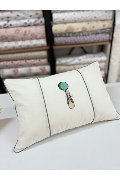 GAYE EV TEKSTİLİ Embroidered Ornamental Pillow Case