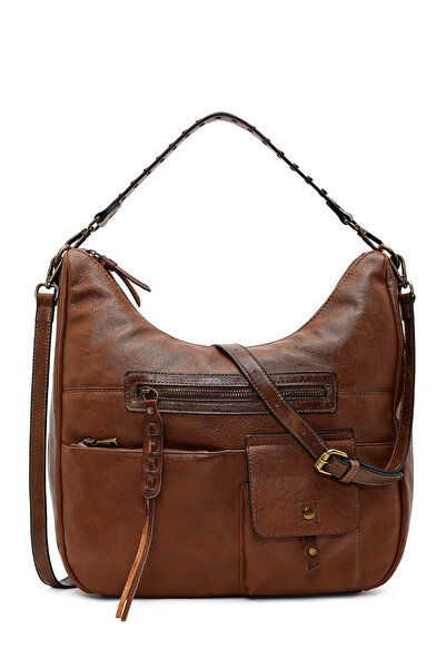 Derimod Women's Brown Long Strap Shoulder Bag 25Wbd255318