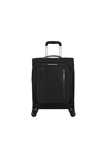 American Tourister Siyah Cloudrider 4 Tekerlekli Kabin Boy Valiz 55 cm