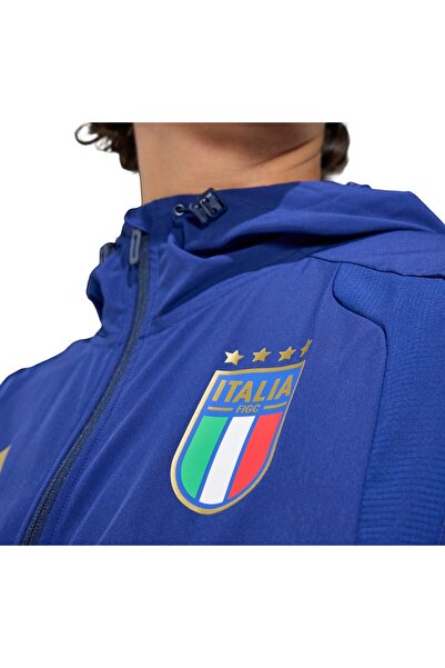 adidas Jy7052-E Italy 26 Fıgc Men's Jacket Blue