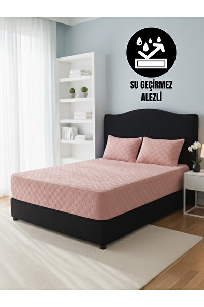 Akbal Home Welsoft Yatak Koruyucu Çift Kişilik Dolly Desen (ALEZLİ)