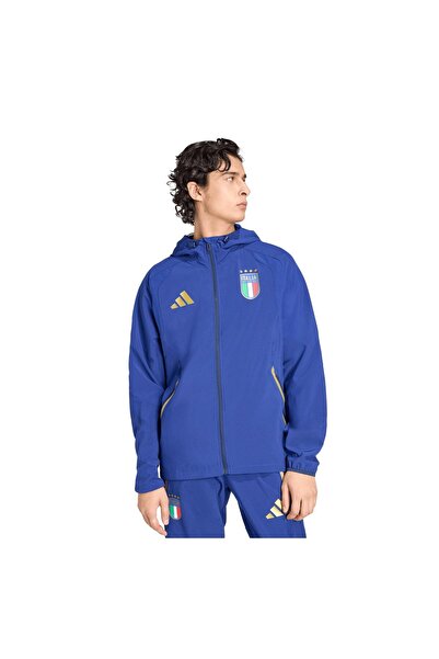 adidas Jy7052-E Italy 26 Fıgc Men's Jacket Blue