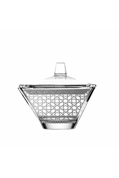 Dimlaj Cordoba Glass Candy Bowl CB/1-Platinum