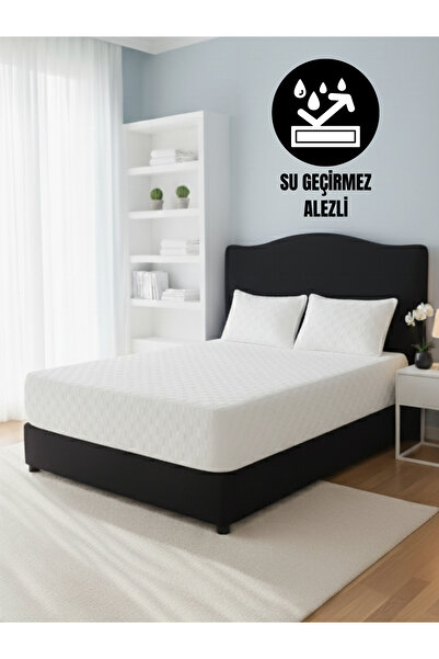 Akbal Home Welsoft Yatak Koruyucu Çift Kişilik Dolly Desen (ALEZLİ)