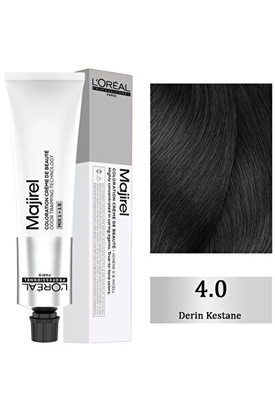 L'oreal Professionnel Majirel Funda Coloration Creme Saç Boyası No: 4.0 Derin...