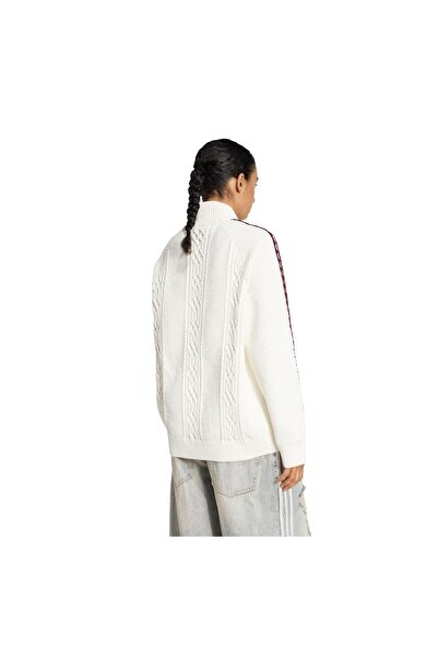 adidas KS7804-K Jachetă pentru femei Archive Knit Tt, albă