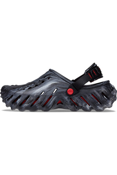 Crocs Clogs Classic Echo Marbled Clog 37-38 EU - M5/W7 US Black - Black/Flame