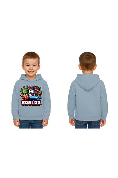 SEDİRLİ Unisex roblox cu imprimeu Copii Swae tricou cu imprimeu cu glugă 3 fi...