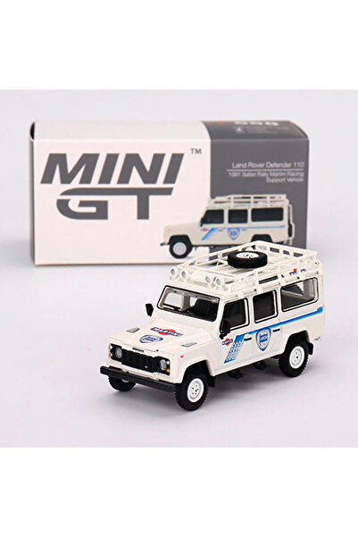 HOT WHEELS Mini GT 558 1/64 Land Rover Defender 110 Martini Racing