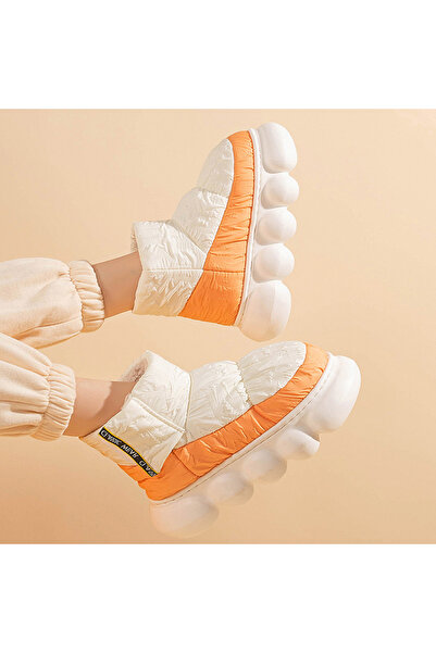 CHOOSEAX Waterproof Snow Boots - Color White - Size 36-37