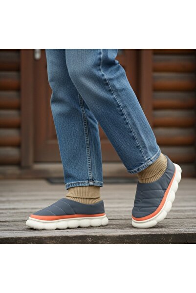 OEM Men's cotton-padded slippers, for indoors or short outdoor outings, 43079B-54