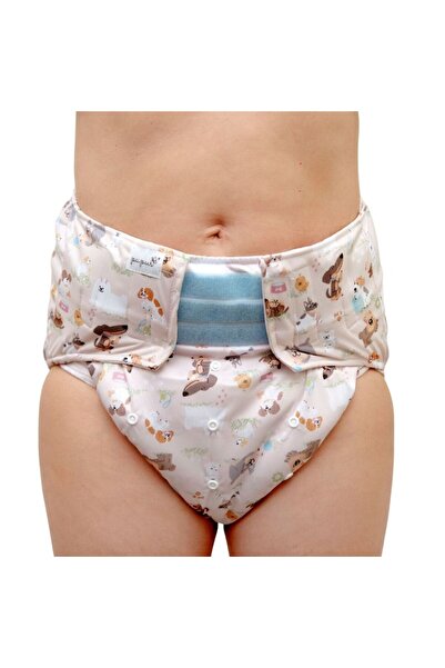 Pupus Reusable adult diaper with insert - Size XL/2XL (110-160 cm) - Dogs - Set with 1 bamboo insert