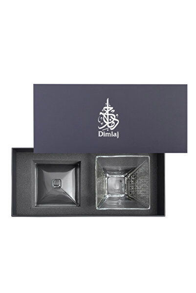 Dimlaj Cordoba Glass Candy Bowl CB/1-Platinum