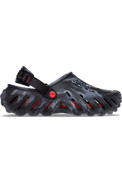 Crocs Clogs Classic Echo Marbled Clog 37-38 EU - M5/W7 US Black - Black/Flame