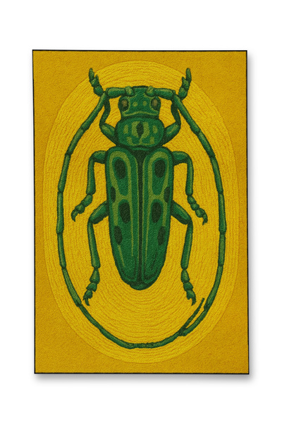 Rugs Modern Halı سجادة ديكور عتيقة بنمط حشرات من MOSSO، سجادة ديكور عتيقة بنم...