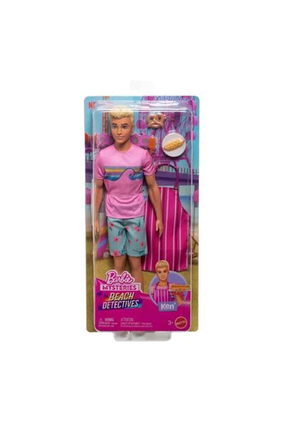 mattel Barbie Ken Mysteries Beach Detectives Bebek Ve Aksesuarları JFV65