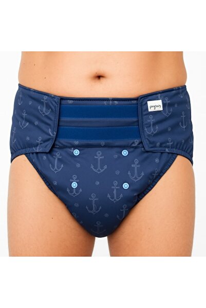 Pupus Reusable Adult Diaper with Insert - ANCORE - S/M/L (68-128 cm) Waterproof, with 1 Bamboo Insert