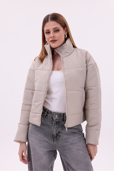 Modayıldızlar Palton puf pentru femei Milano – Model scurt, eleganță casual, sezon nou 2026