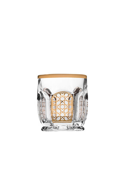 Dimlaj Cordoba Glass Tumbler Set CB/4-Gold