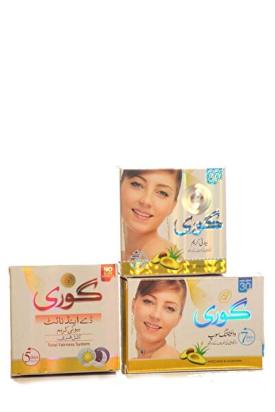 goree مجموعة الجمال كوري 3قطع-