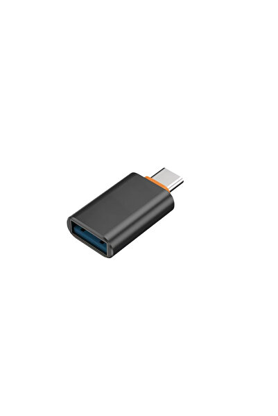 UnDePlus AC-59 Type-C to USB-A OTG 6A 120W MAX Adaptör Siyah