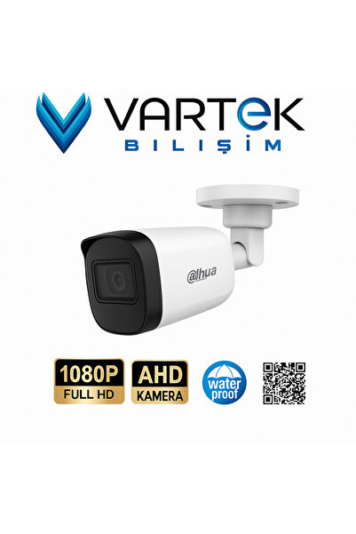 DAHUA 6 Kameralı Full HD 1080P AHD Kayıt Seti + 320GB Hard Disk – İç Dış Mekan Uyumlu