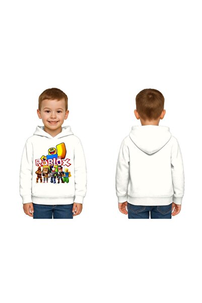 SEDİRLİ Unisex roblox cu imprimeu Copii Swae tricou cu imprimeu cu glugă 3 fi...