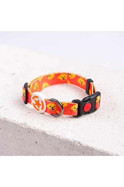 Pawstar Poodle Dog Pattern Dog Collar Adjustable Dog Collar