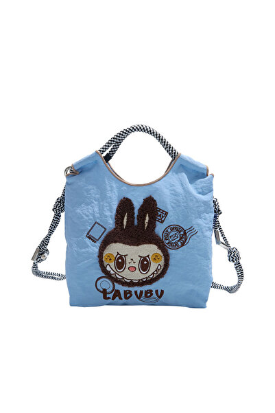 NO BRAND حقيبة تسوق لابوبو، متعددة الألوان، 39×34×1 سم