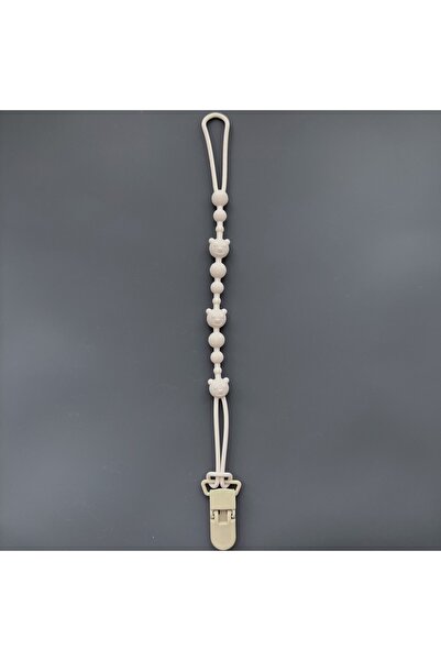 Choice5 مشبك مصاصة للأطفال من ميلكي وايت، قطعة واحدة، سلسلة مضادة للسقوط، خرز...