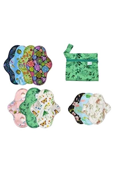 Pupus Set absorbante menstruale din pânză, 10 buc.