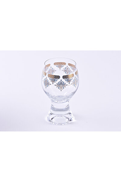 Dimlaj كأس زجاجي من ريحان GB/6-ذهبي