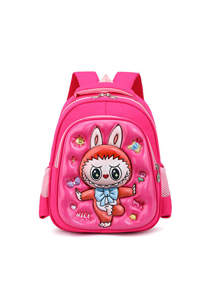 NO BRAND حقيبة ظهر لابوبو للطلاب، متعددة الألوان، 31×15×24 سم، حقيبة-74